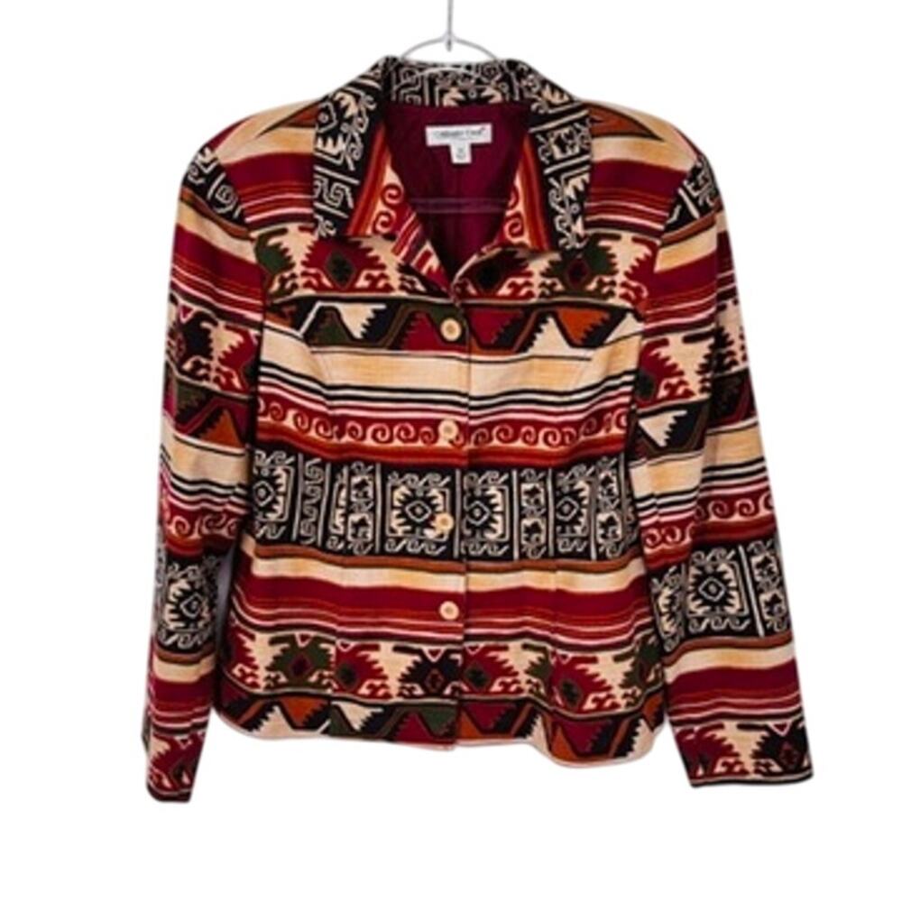 Vintage Coldwater Creek Southwest Jacket Womens 1… - image 1